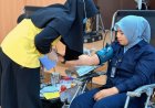 Kalapas Perempuan Tenggarong Riva Dilyanti Pimpin Jajaran Ikuti Donor Darah di Kanwil, Semarakkan Hari Bhakti Imigrasi dan Pemasyarakatan ke-1
